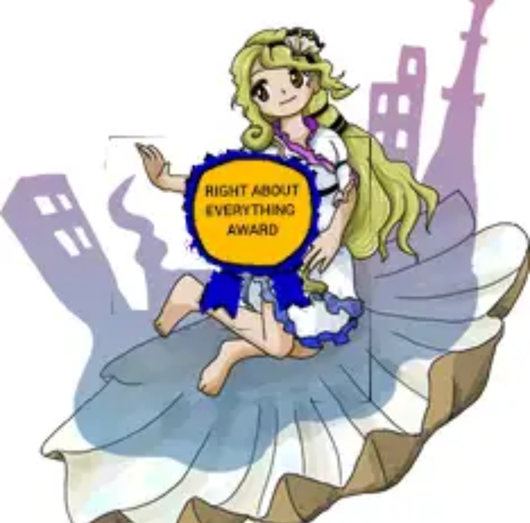 Right about everything award